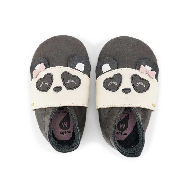 Soft sole Panda bam bow - Bobux