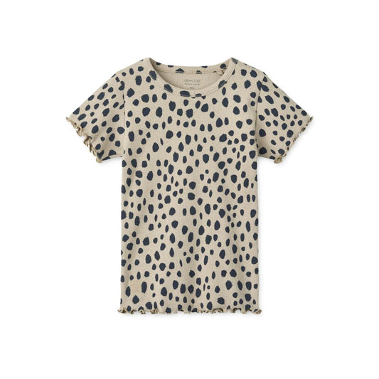 T-shirt a costine leo Nieve - Liewood