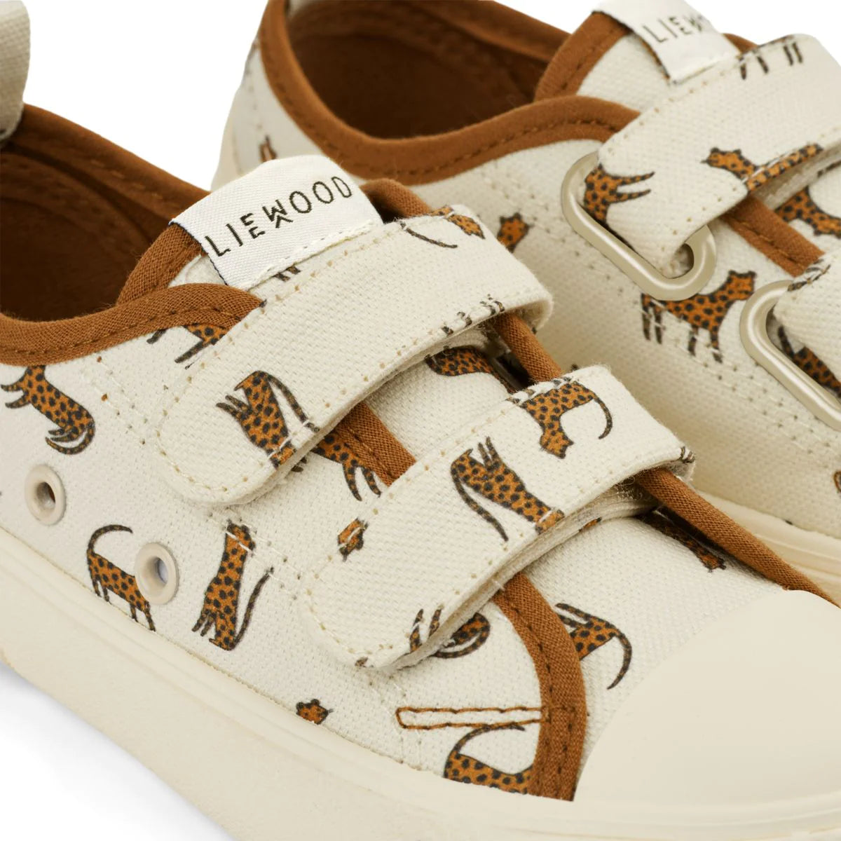 Sneakers kim leopard in tela - Liewood