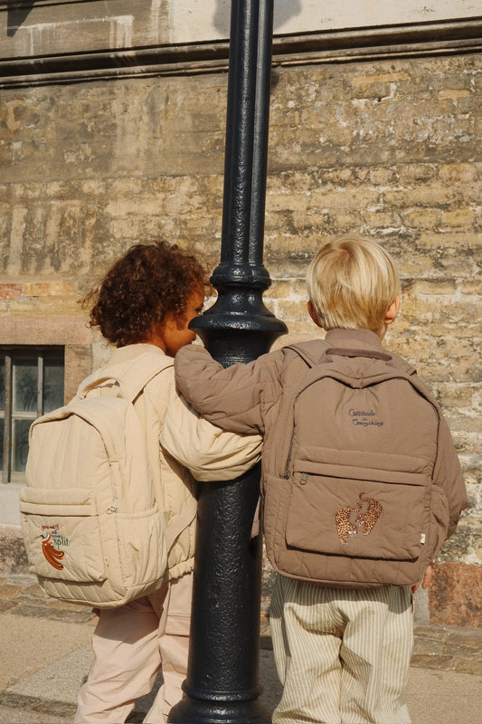 Zainetto leopardi juno walnut - Konges Slojd