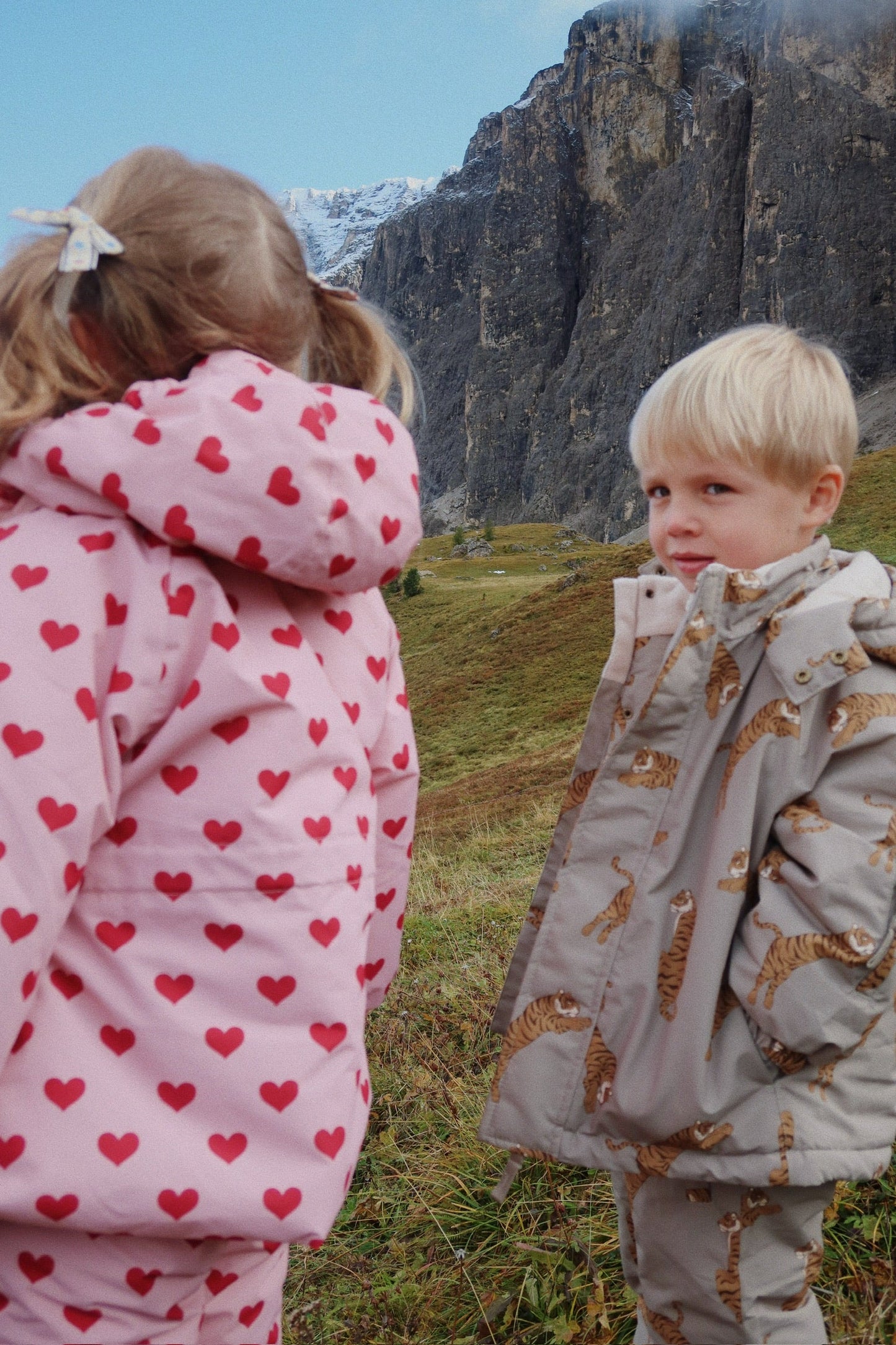 Giacca piumino tigri Mismou tiger oak - Konges Slojd