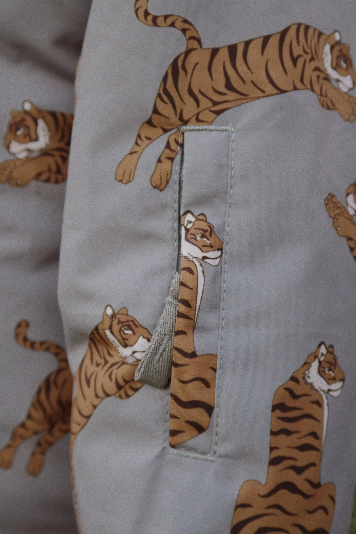 Giacca piumino tigri Mismou tiger oak - Konges Slojd