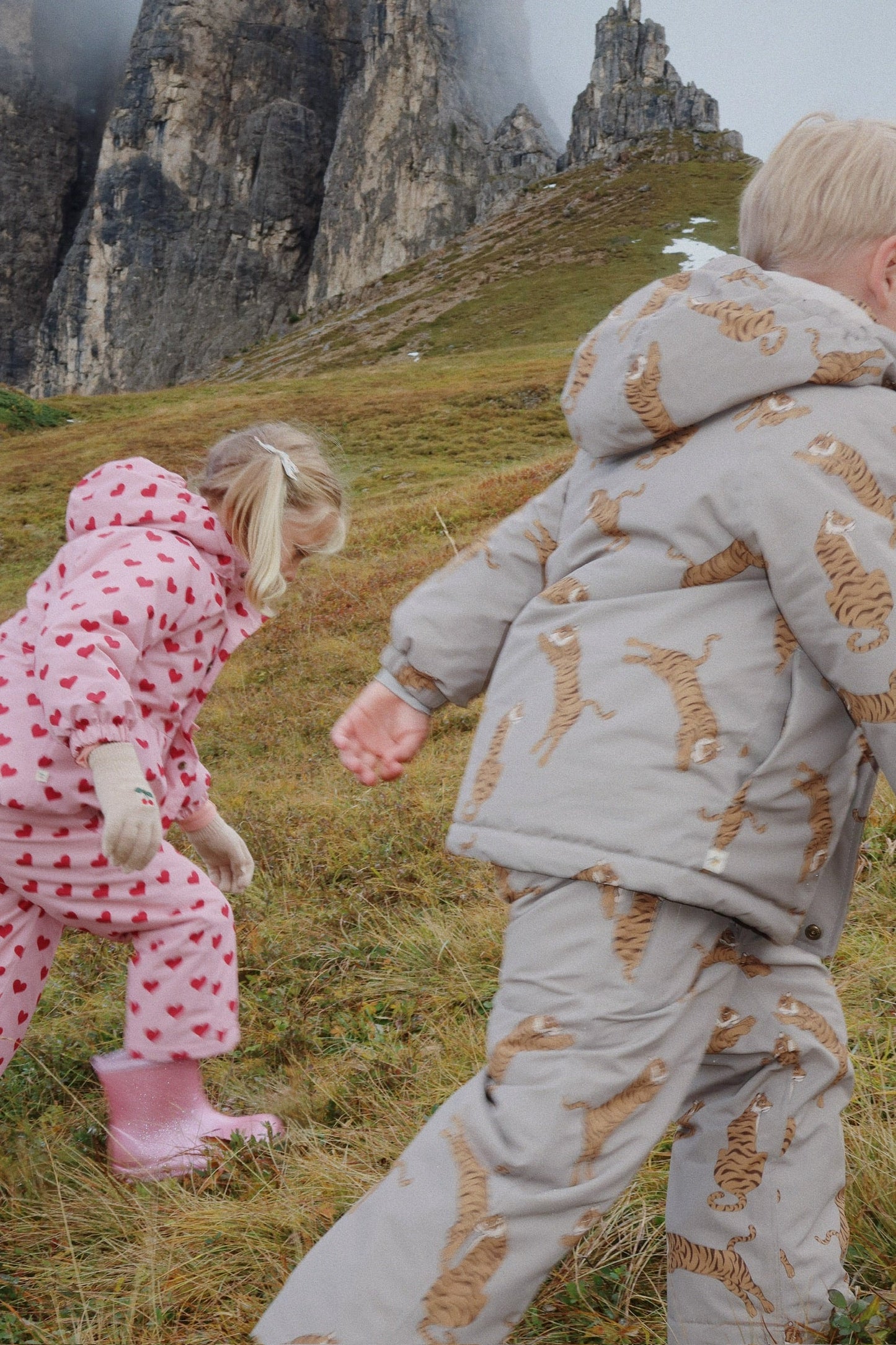 Giacca piumino tigri Mismou tiger oak - Konges Slojd