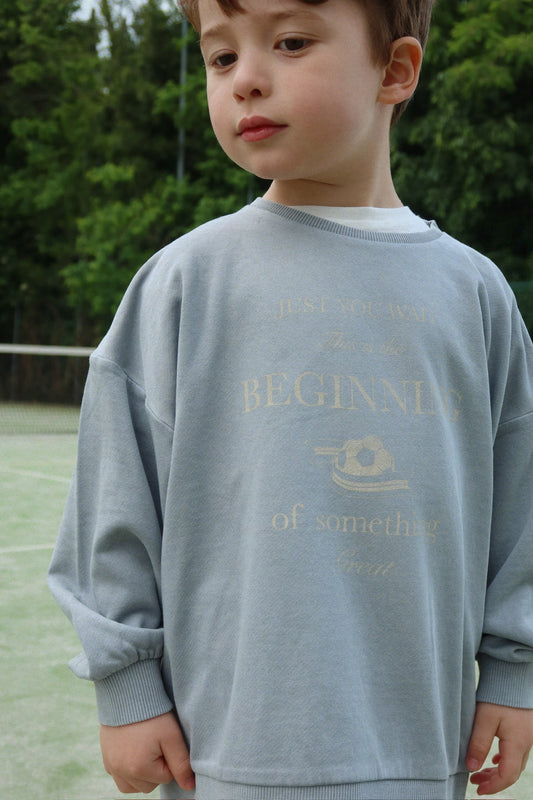 Felpa celeste lai - Konges Slojd