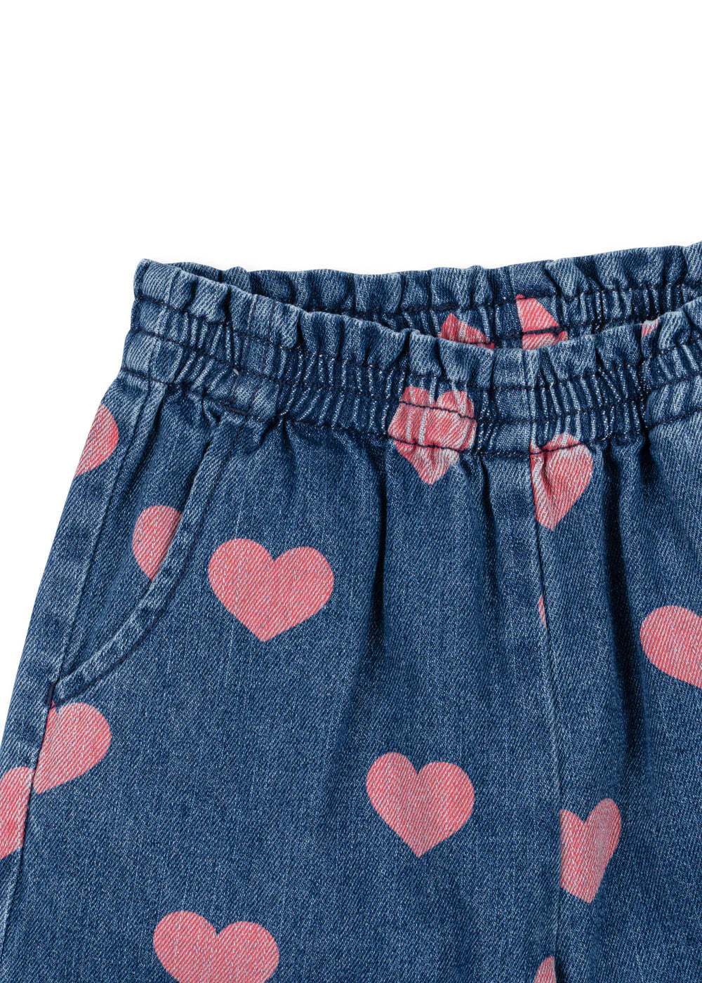 Jeans con cuori paperbag - Konges Sløjd