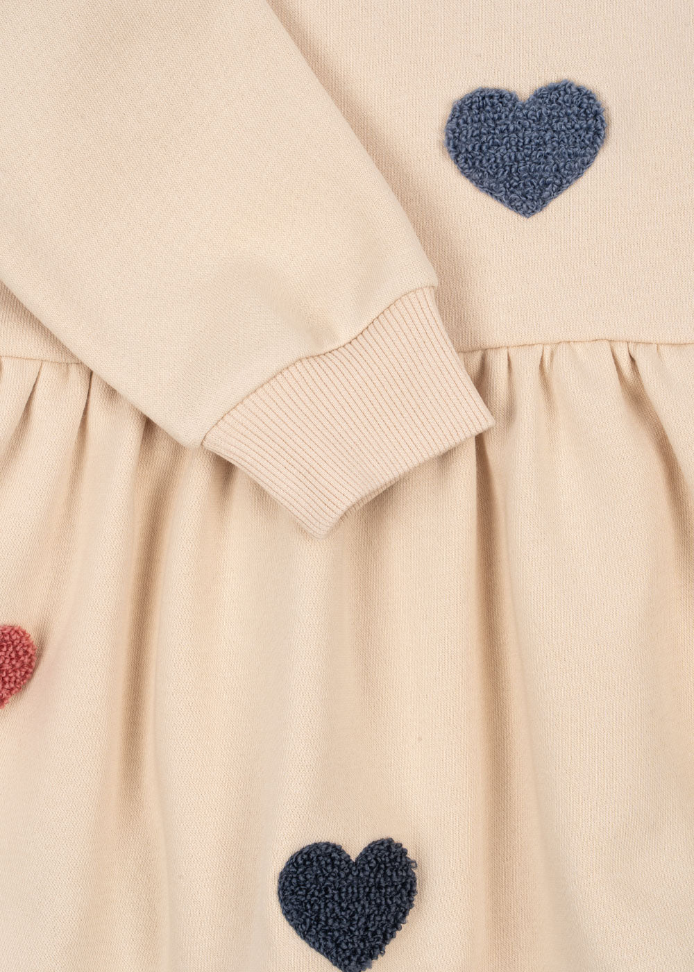 Vestito in felpa lou cuori bon coeur - Konges Slojd