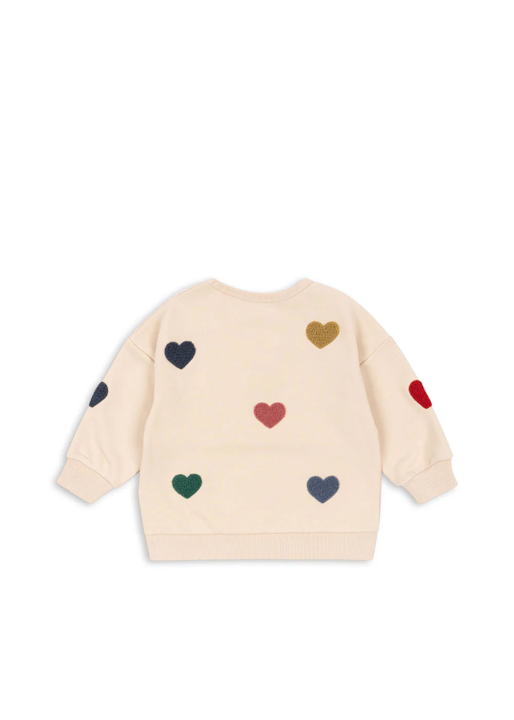 Felpa cuori lou multi heart - Konges Slojd