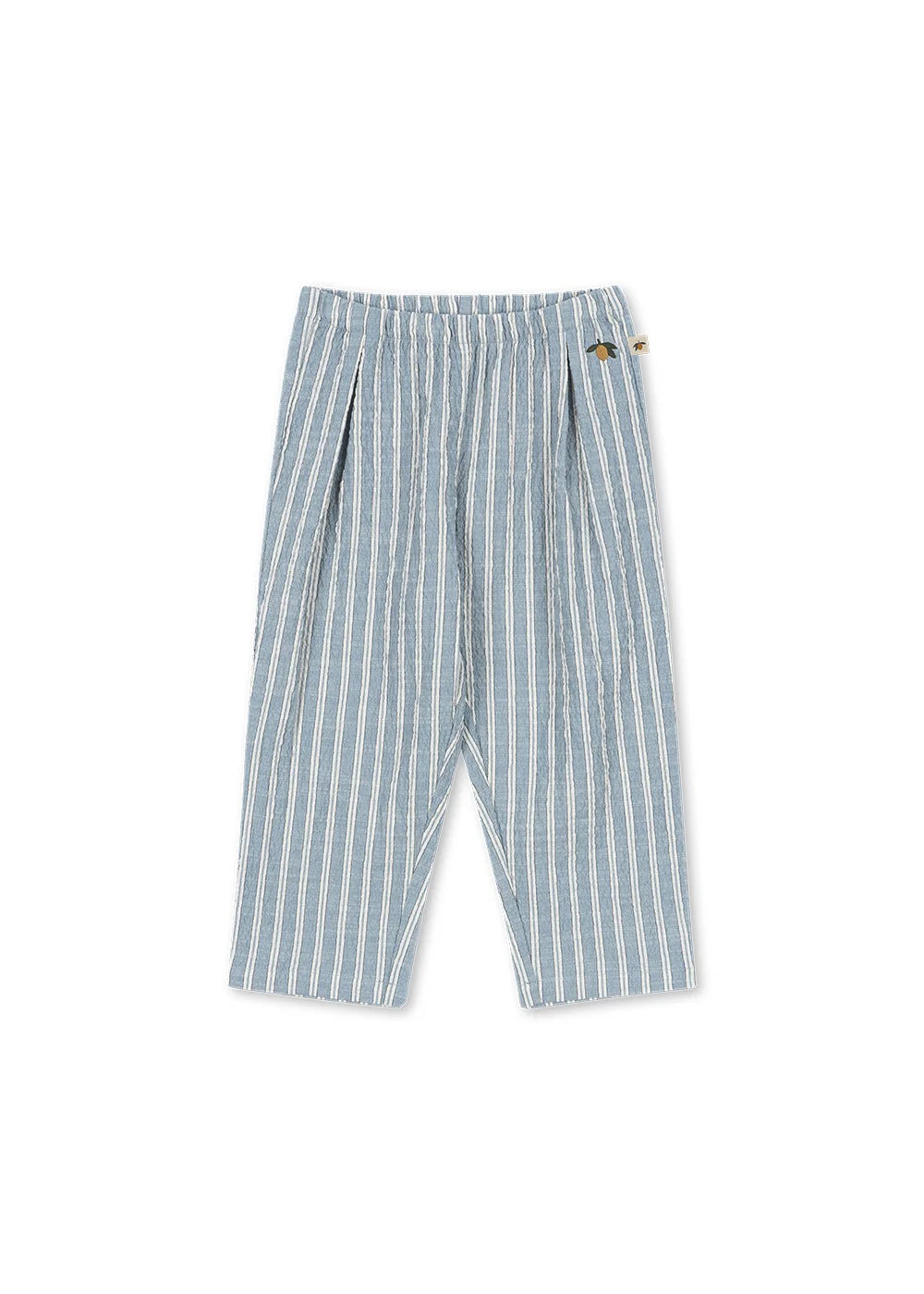 Pantaloni elliot a righe azzurri - Konges Slojd