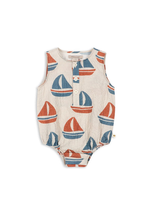 Romper pagliaccetto elliot ahoy - Konges Slojd