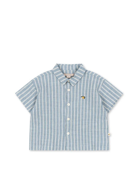 Camicia elliot righe azzurre - Konges Slojd