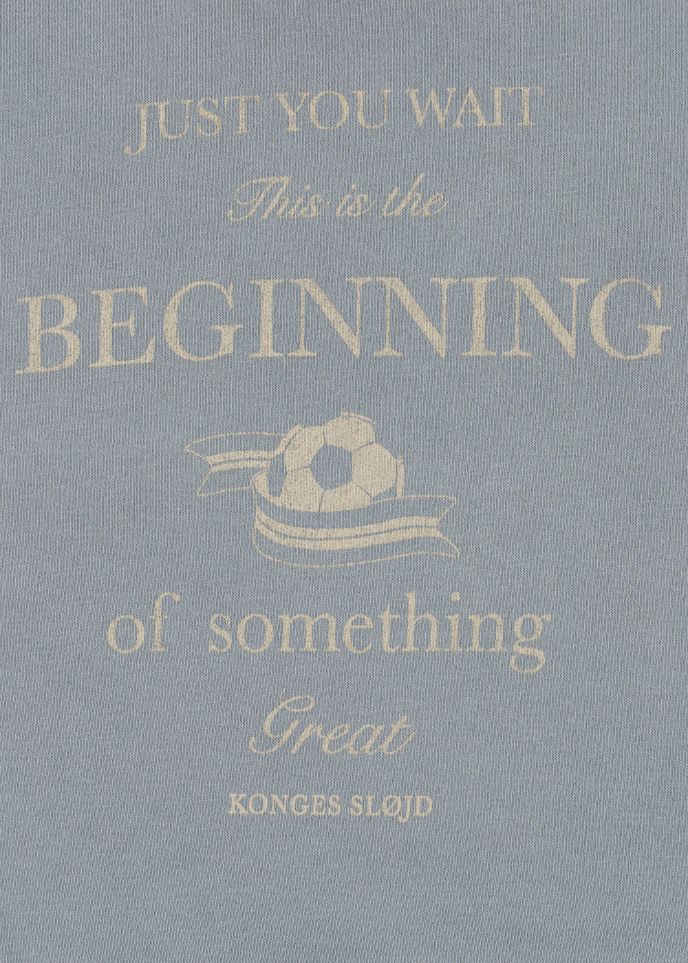 Felpa celeste lai - Konges Slojd