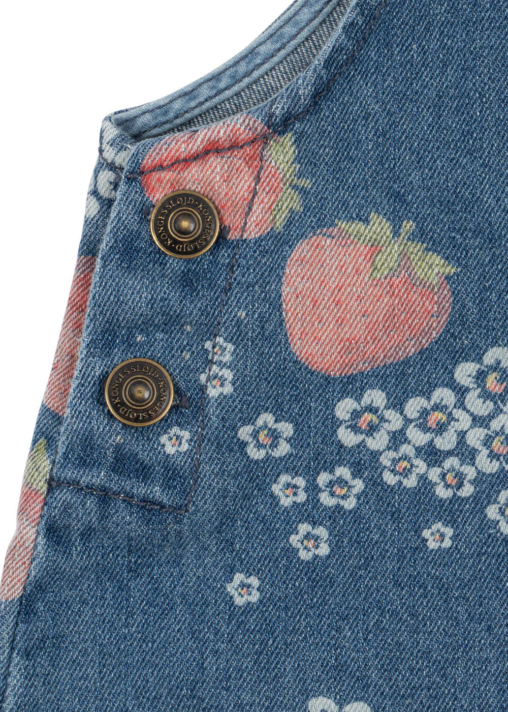 Salopette denim fragole marmelade - Konges Slojd