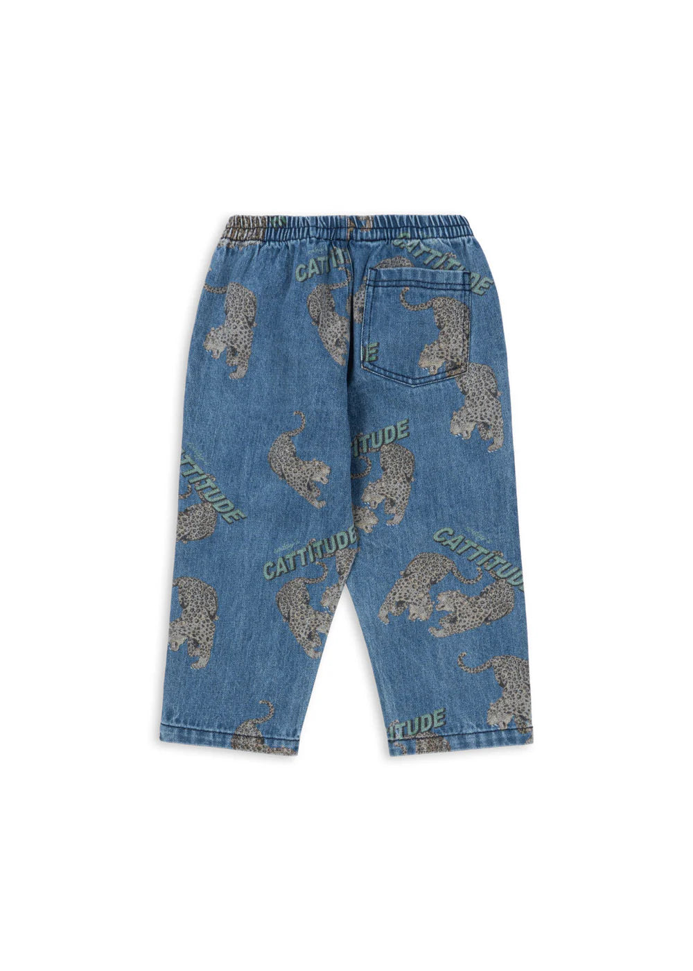 Jeans magot cattitude leopardi - Konges Slojd