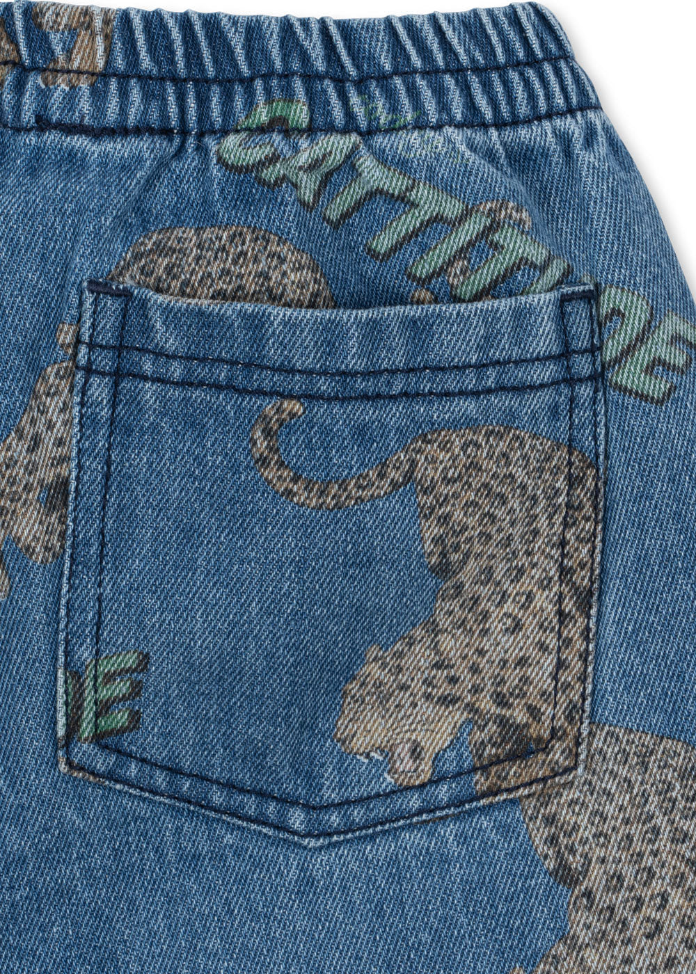 Jeans magot cattitude leopardi - Konges Slojd