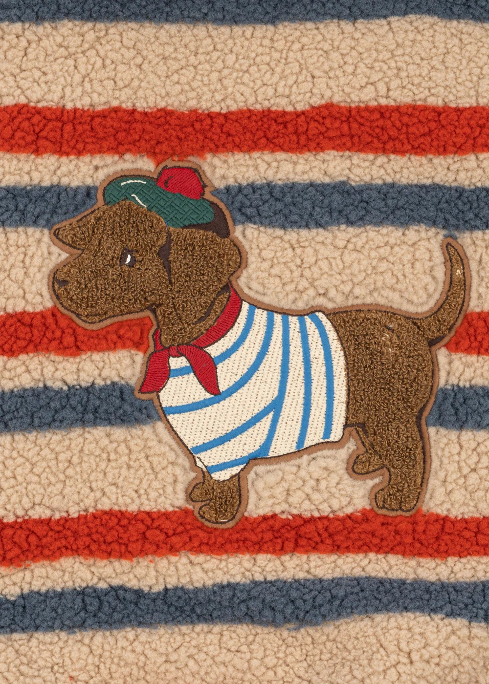 Teddy giacca bassotto tangerine stripe - Konges Slojd