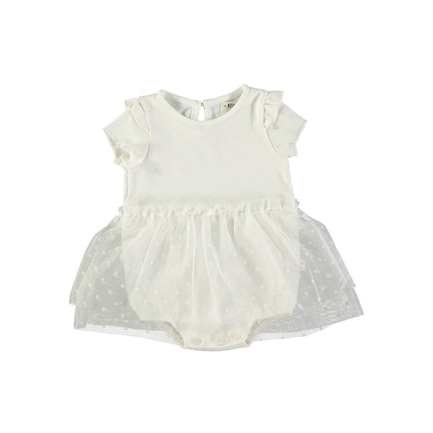 Vestito con body e tulle - Petit Indi