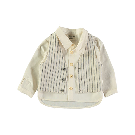 Gilet rigato - Petit Indi