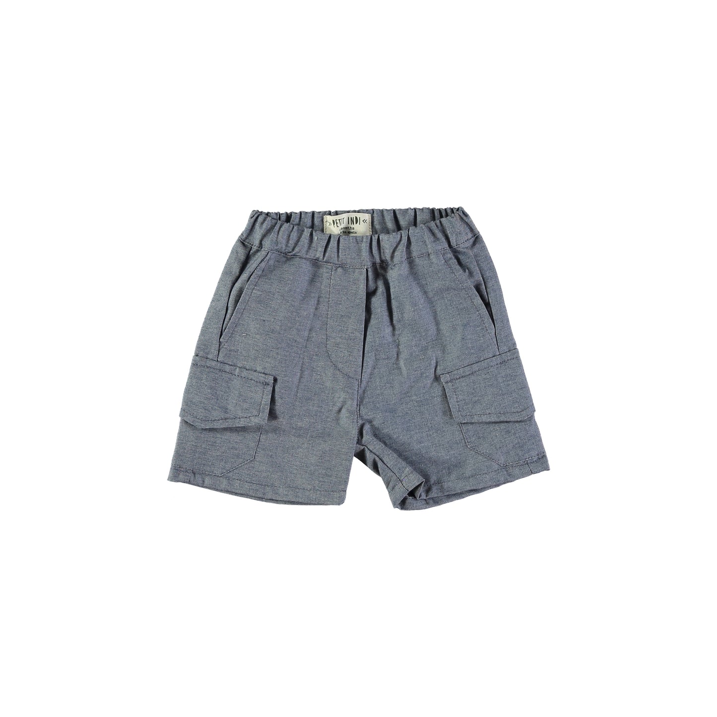 Bermuda short effetto jeans cotone leggero - Petit Indi