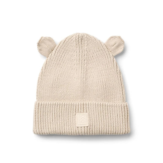 Berretto con orecchie sabbia gina beanie - Liewood