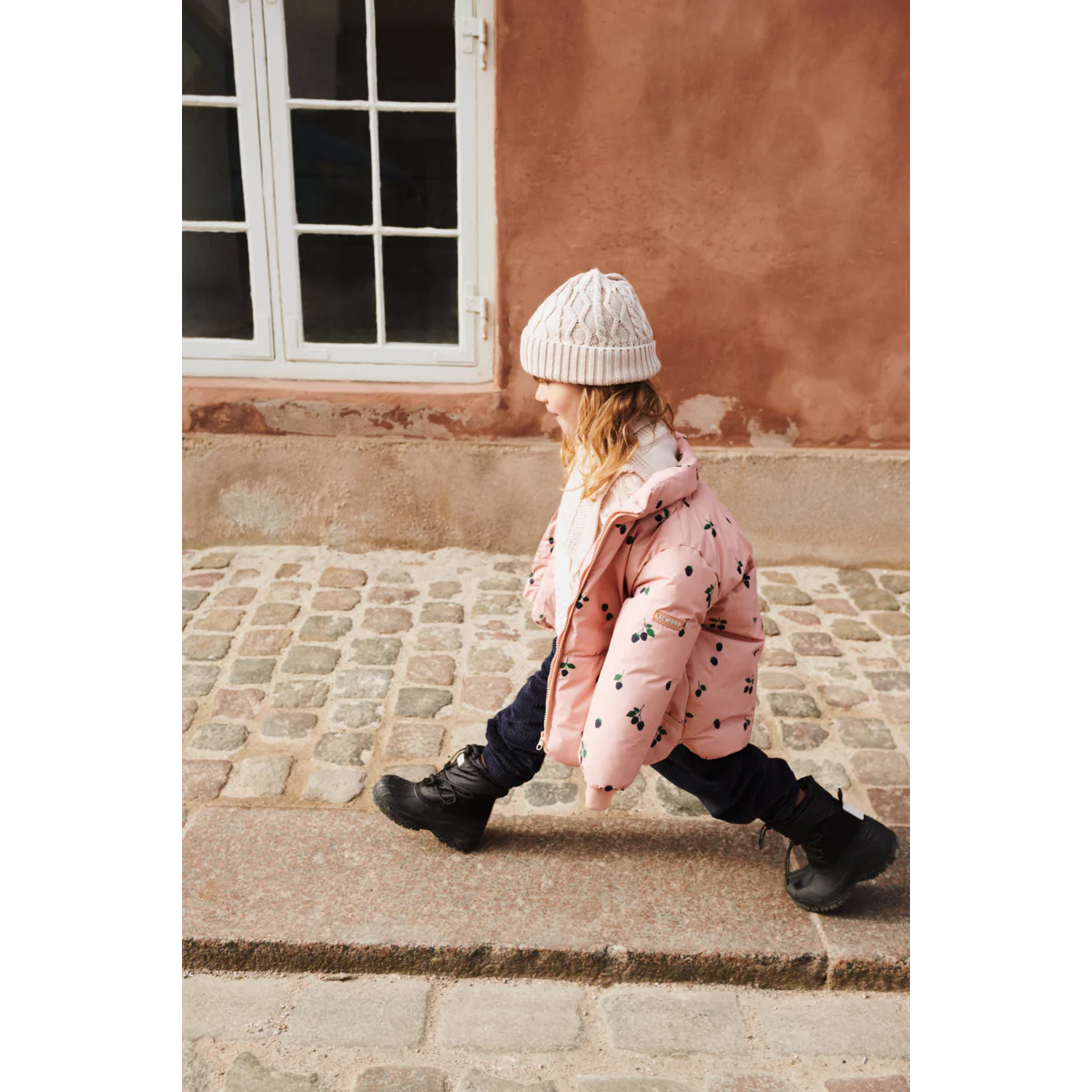 Berretto in maglia a trecce sabbia ezra - Liewood