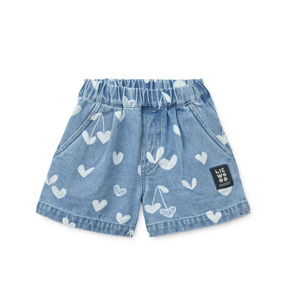 Pantaloncini in denim short Sweethearts - Liewood