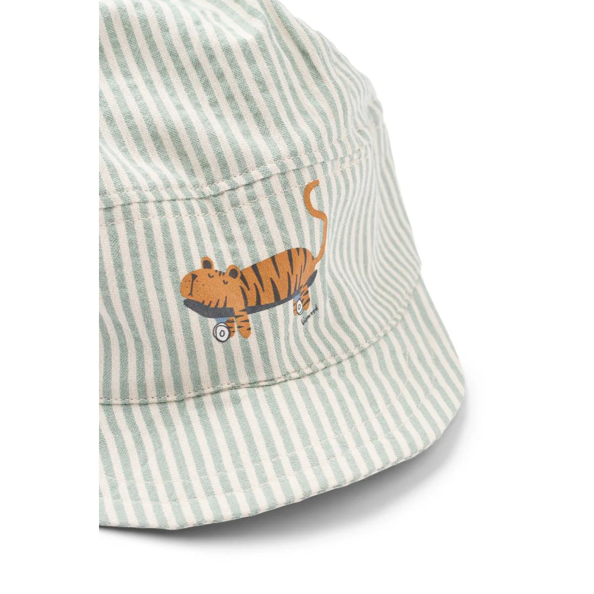 Cappellino da sole Theon Soft Seersucker Menta - Liewood