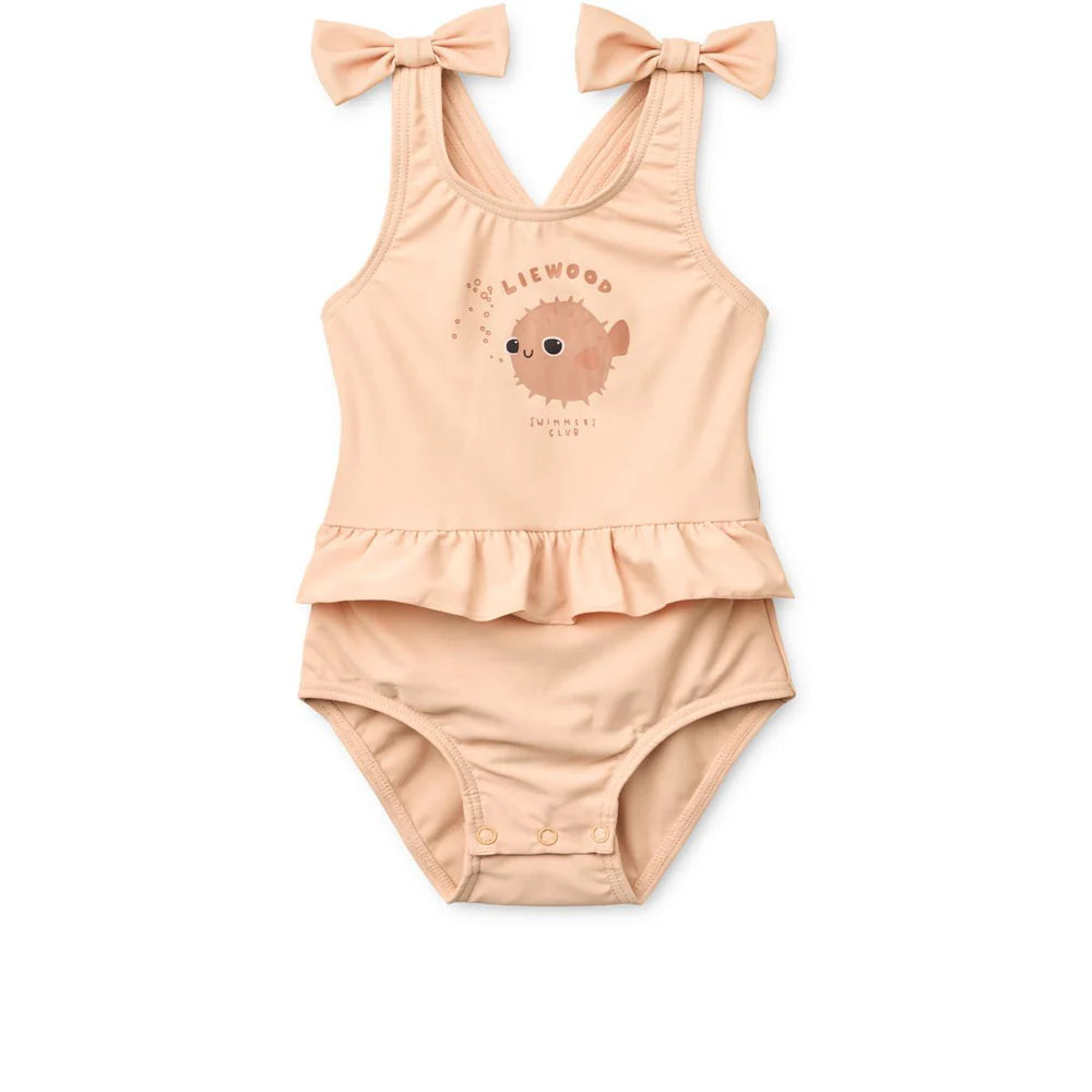 Costume da bagno Amara pesce fiore di melo - Liewood