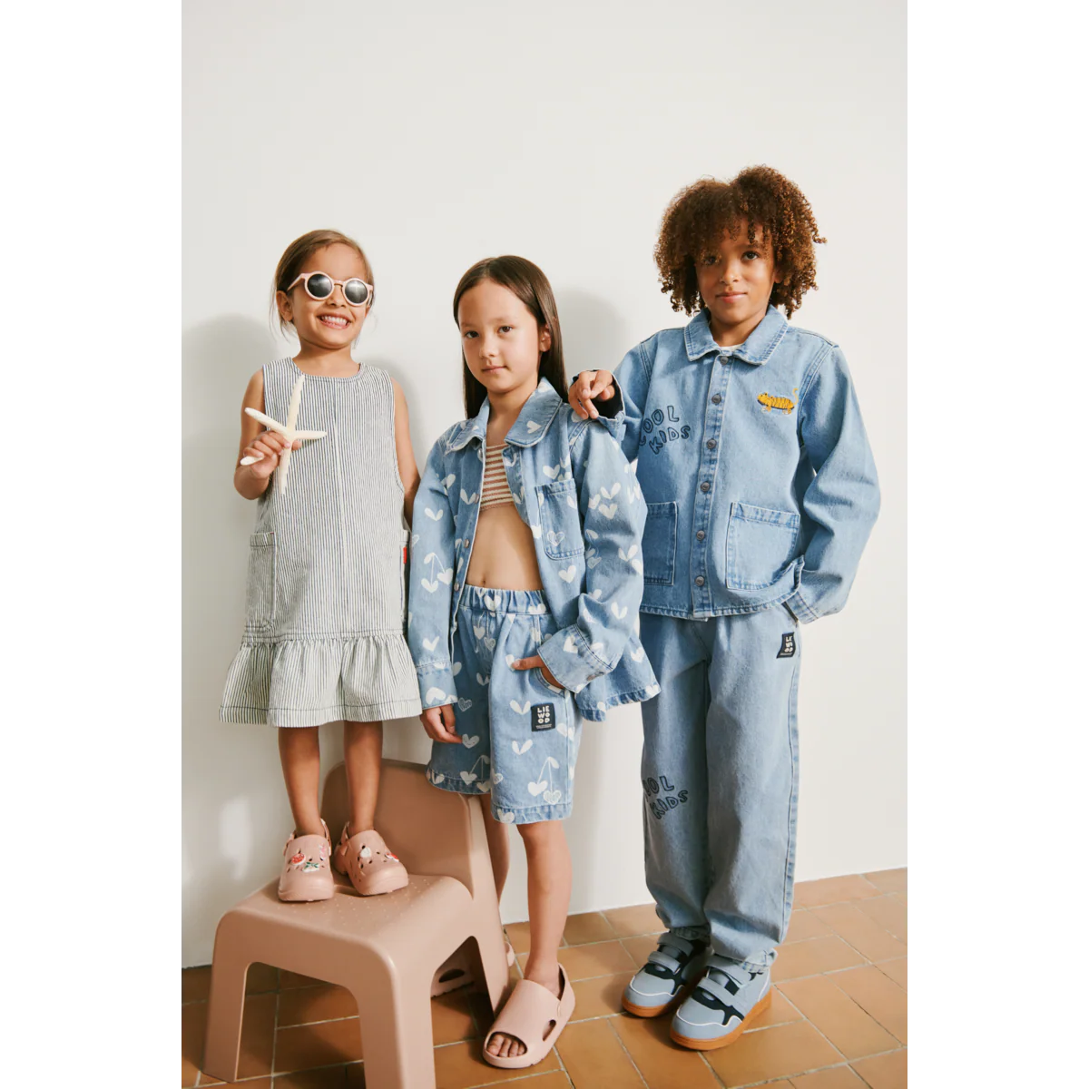 Pantaloncini in denim short Sweethearts - Liewood