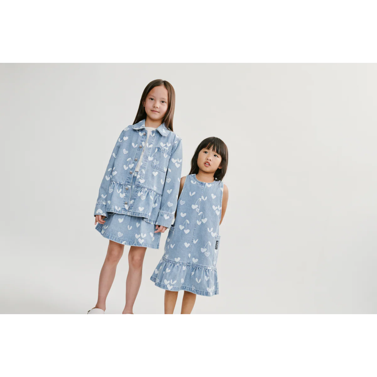 Giacca in denim Kenza Sweethearts - Liewood