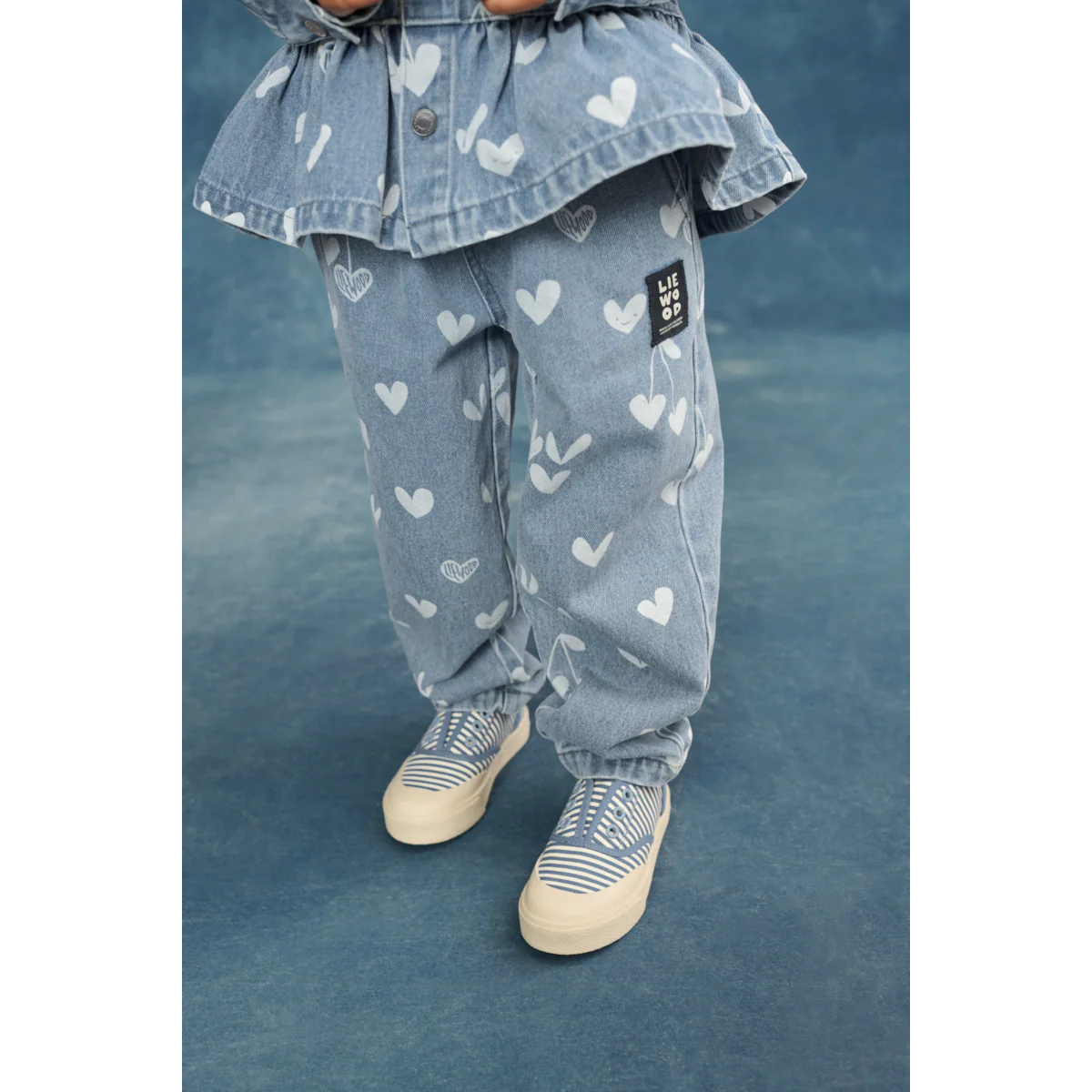 Pantaloni in denim Borris Sweethearts - Liewood