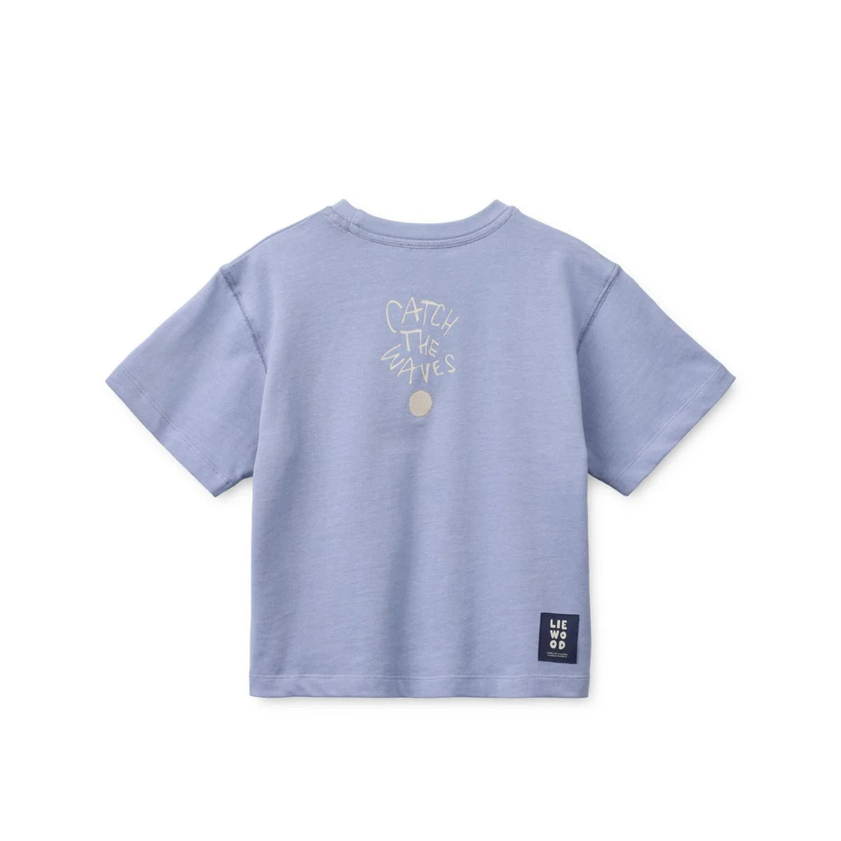 Maglietta t-shirt Tyler Surf / Lavanda - Liewood