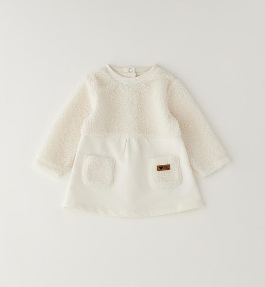 Vestito teddy bianco - IDo