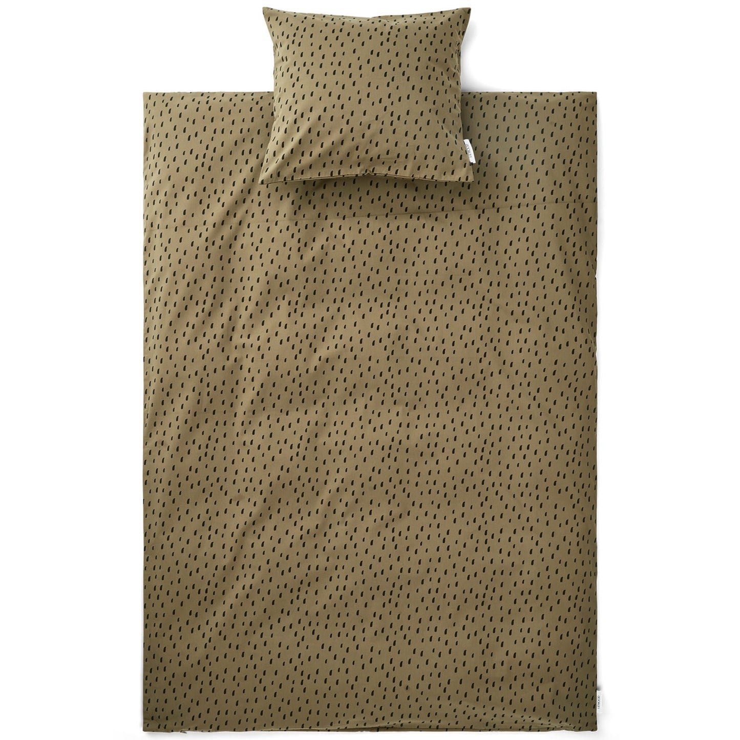 Khaki junior duvet cover - LIEWOOD