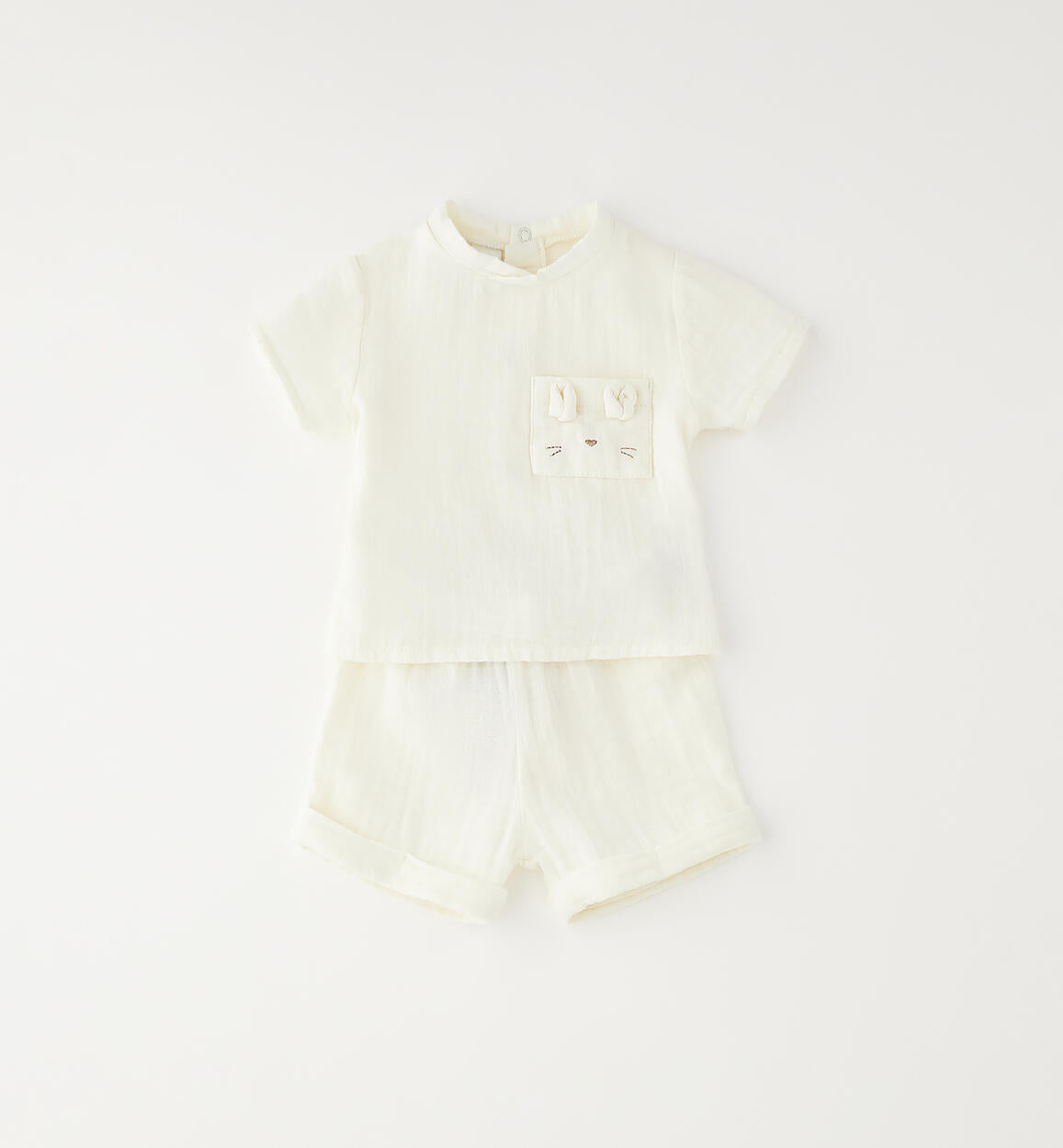 Completo 100% cotone panna - IDo