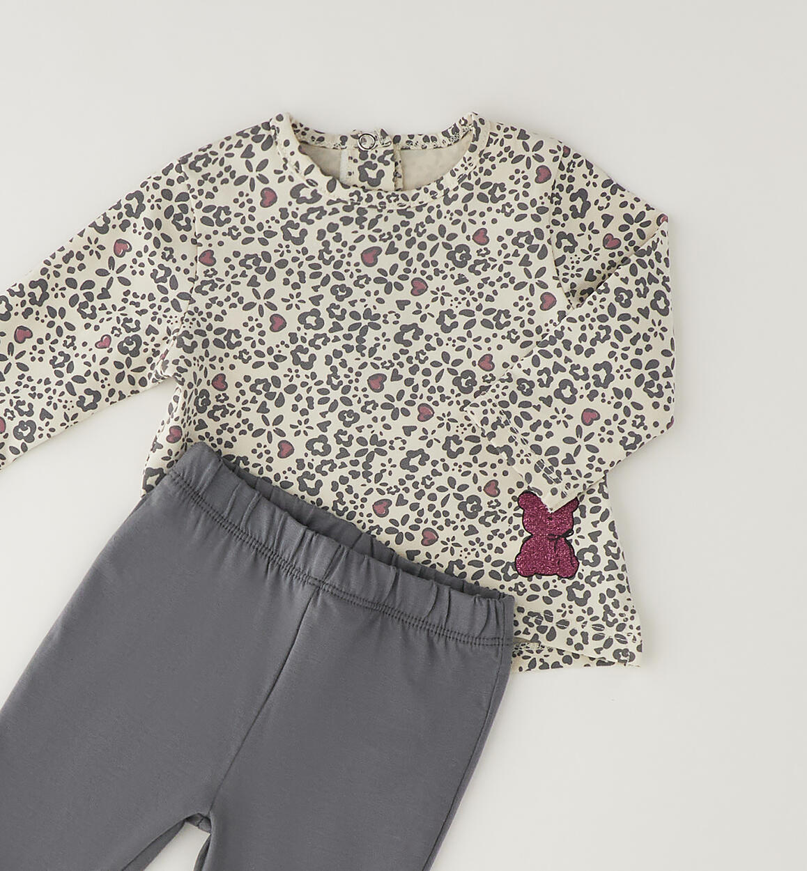 Completo 2 pezzi leopardato - IDo