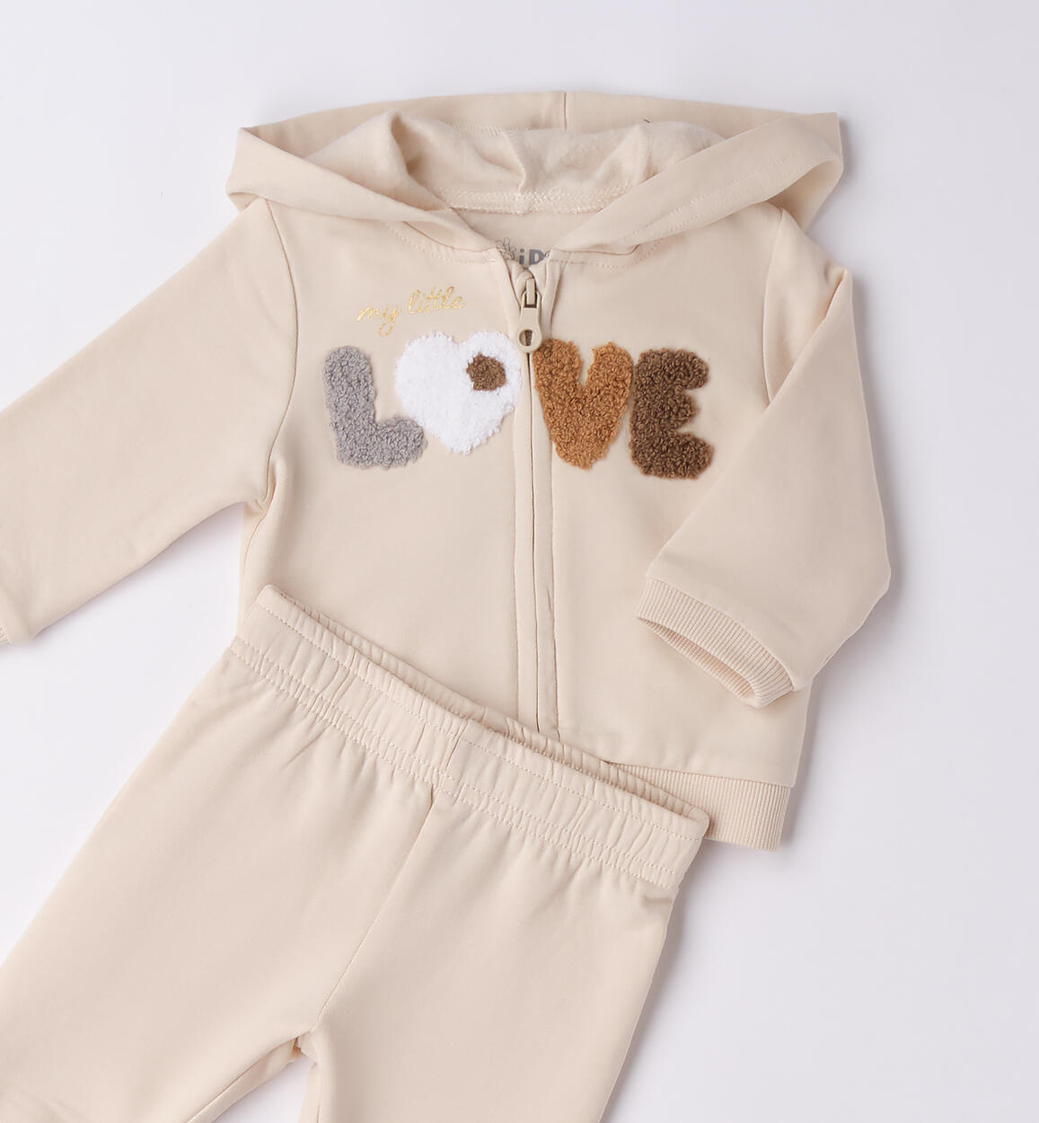 Tuta beige love - I Do