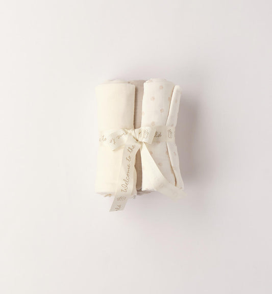 Set 3 pezzi mussole - IDo
