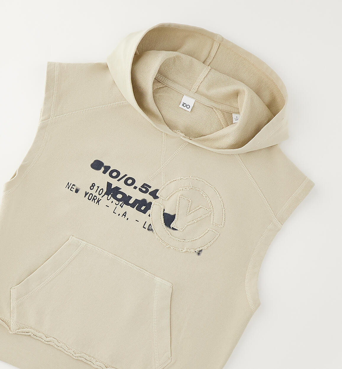 Gilet felpa smanicata - IDo