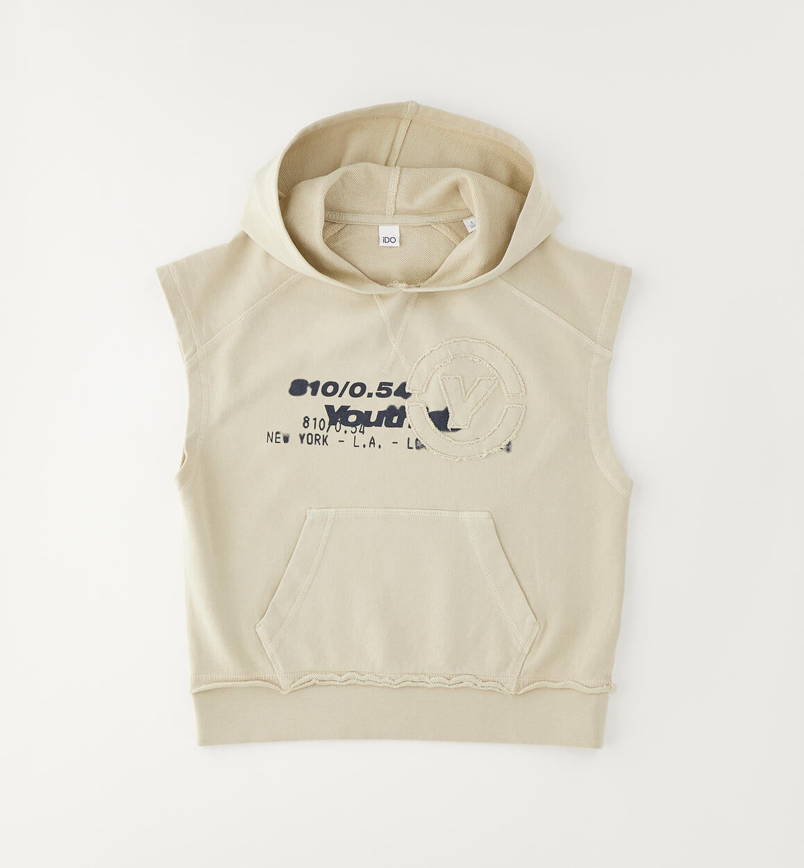 Gilet felpa smanicata - IDo
