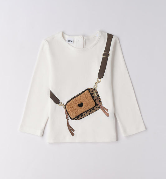 Maglietta con borsetta teddy - Ido