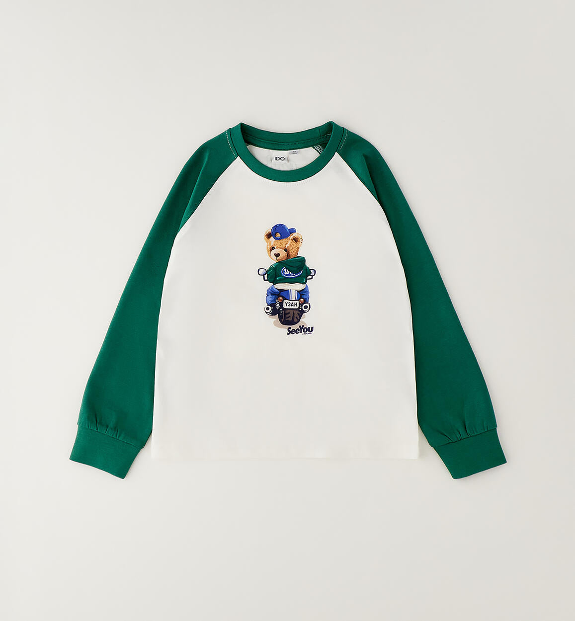 Maglietta verde orso verde - IDo