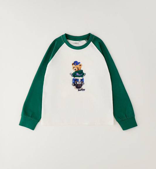 Maglietta verde orso verde - IDo