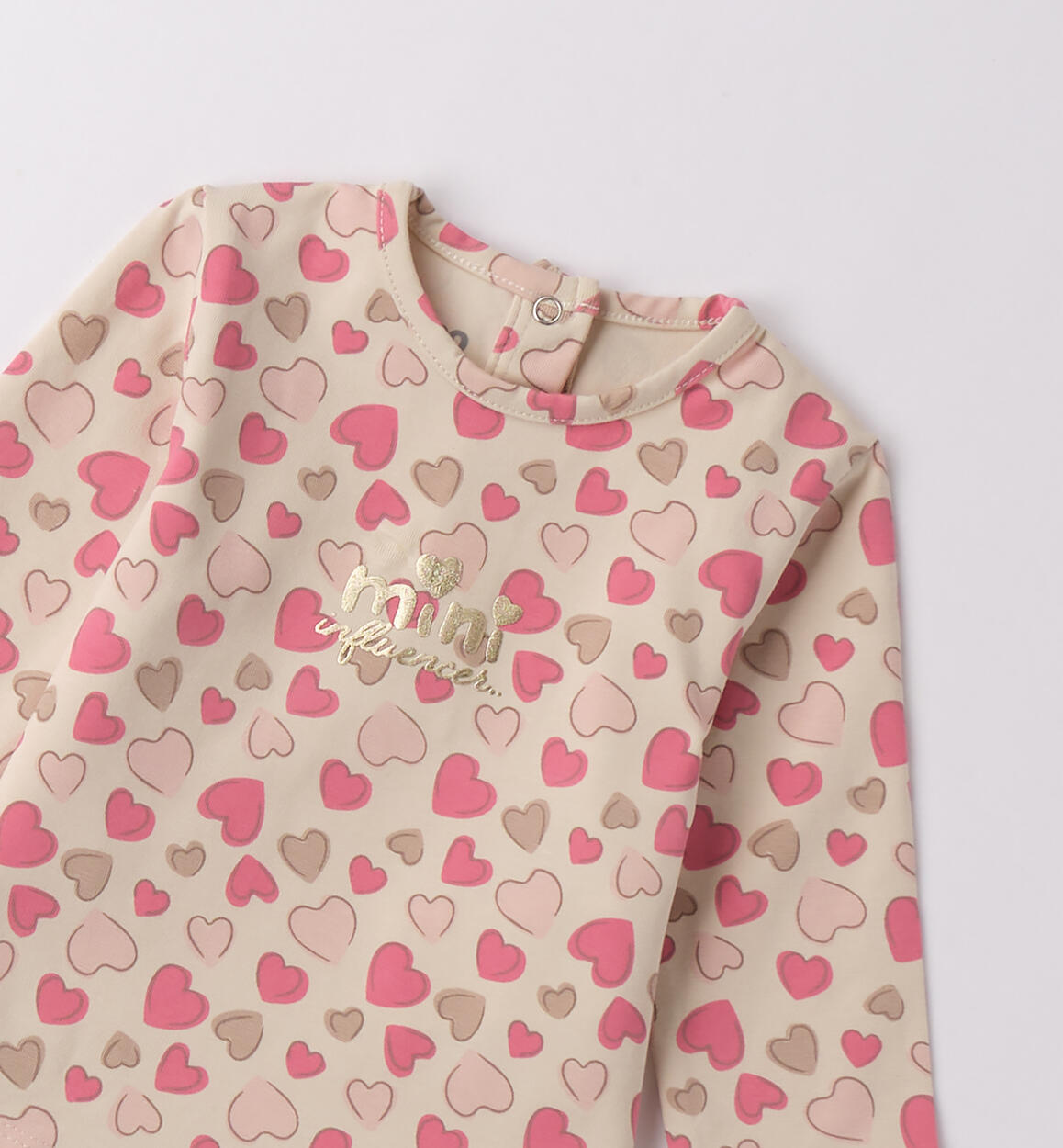 Maglietta cuori rosa - I Do