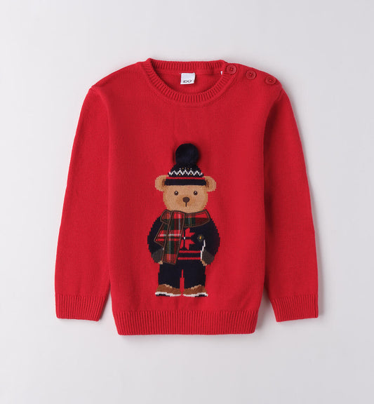 Maglione natalizio orsetto - Ido