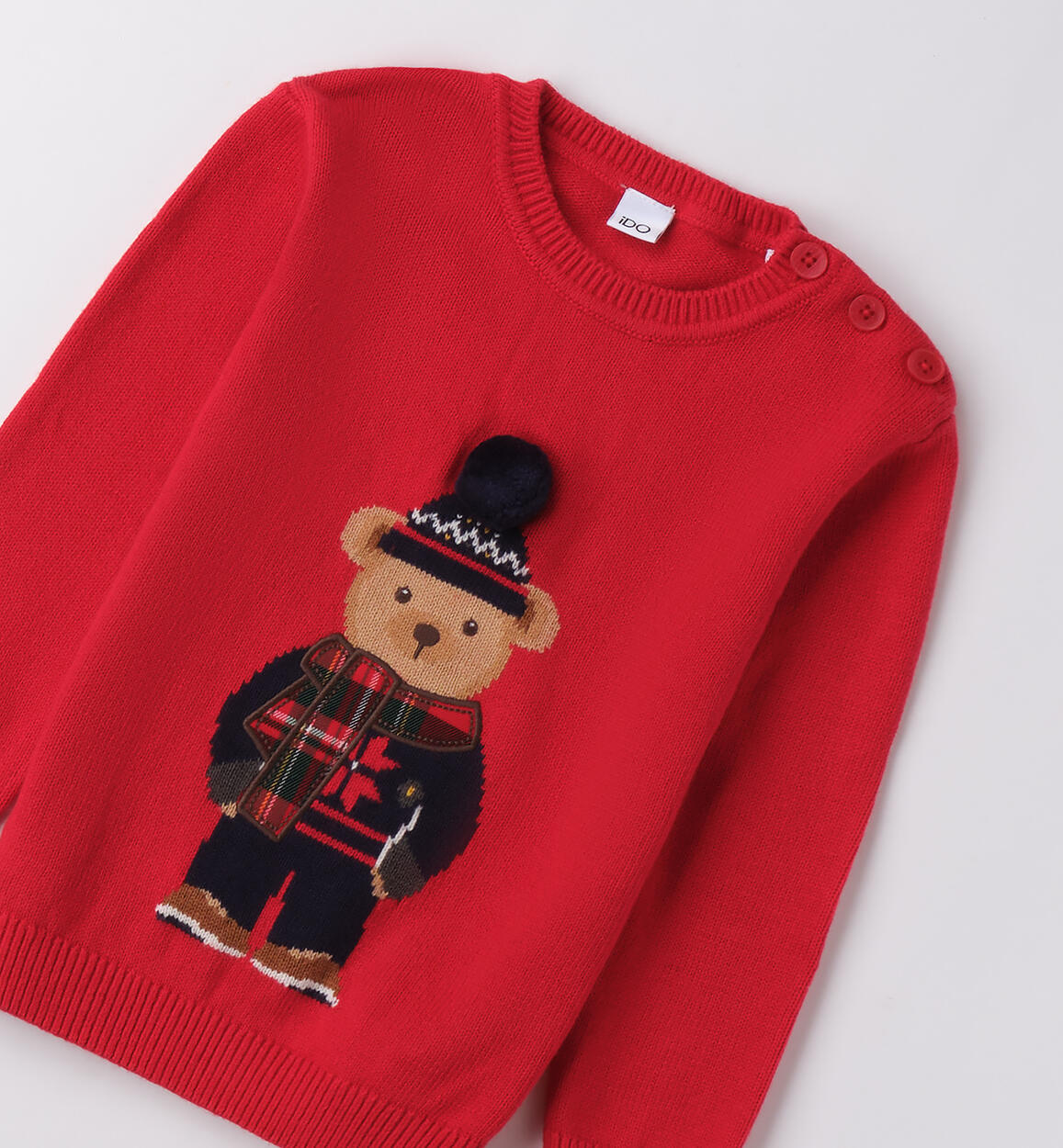 Maglione natalizio orsetto - Ido