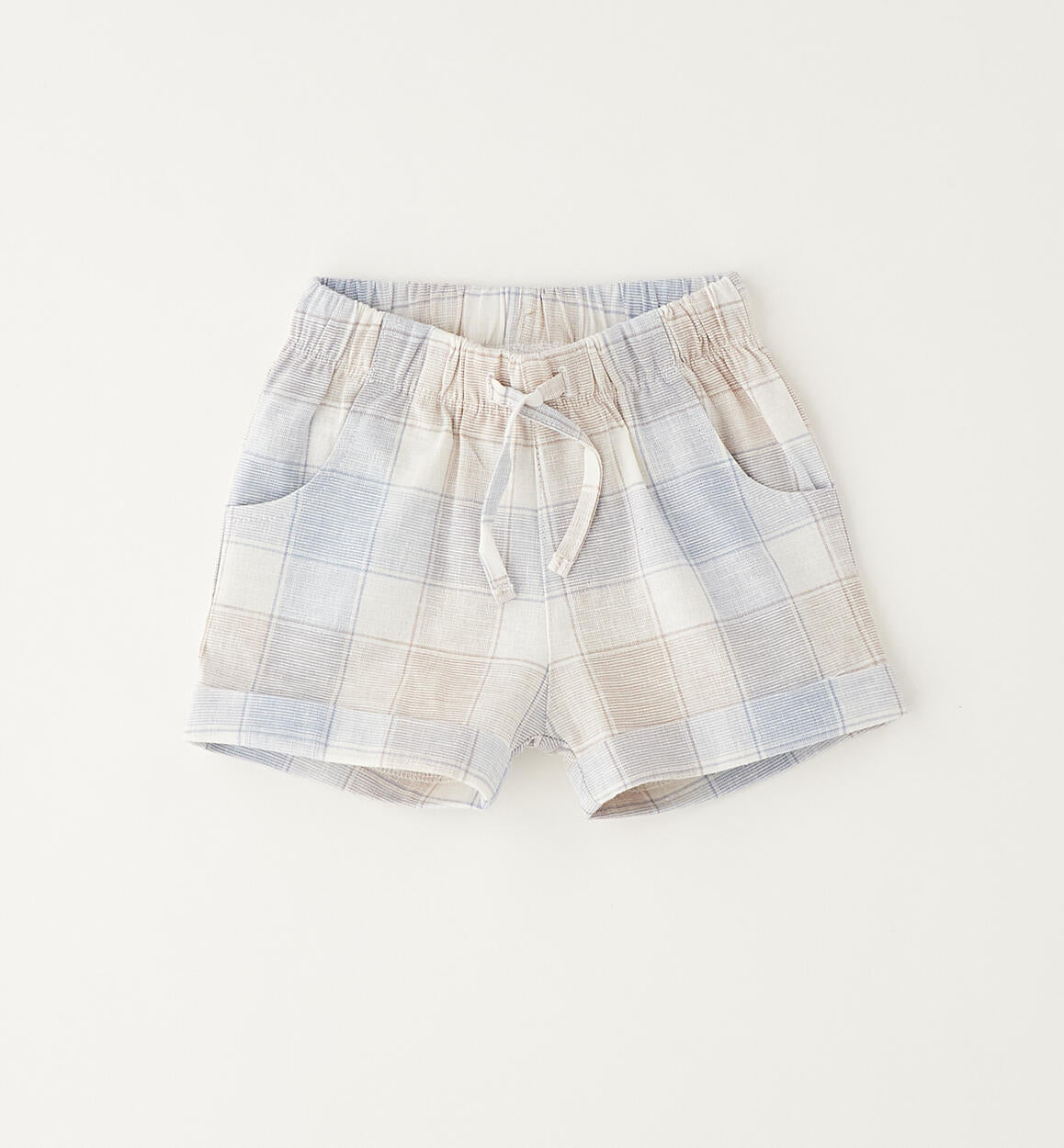 Short check azzurro - IDo