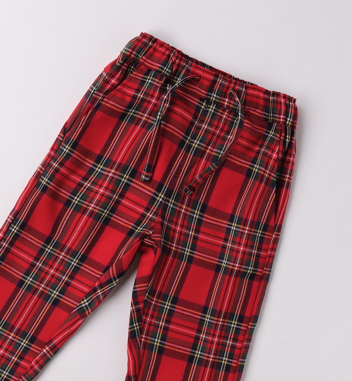 Pantaloni check rosso - Ido