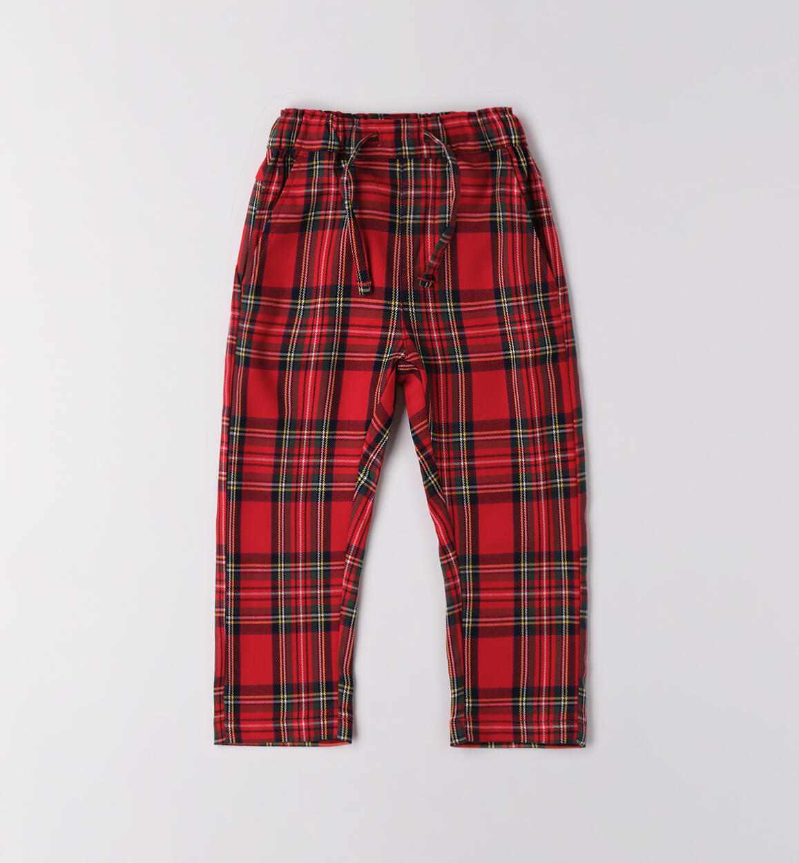 Pantaloni check rosso - Ido