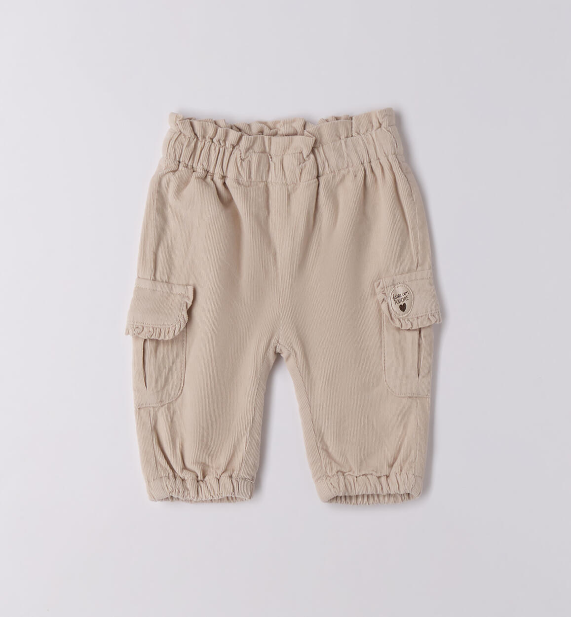 Patntalone in velluto beige - I Do