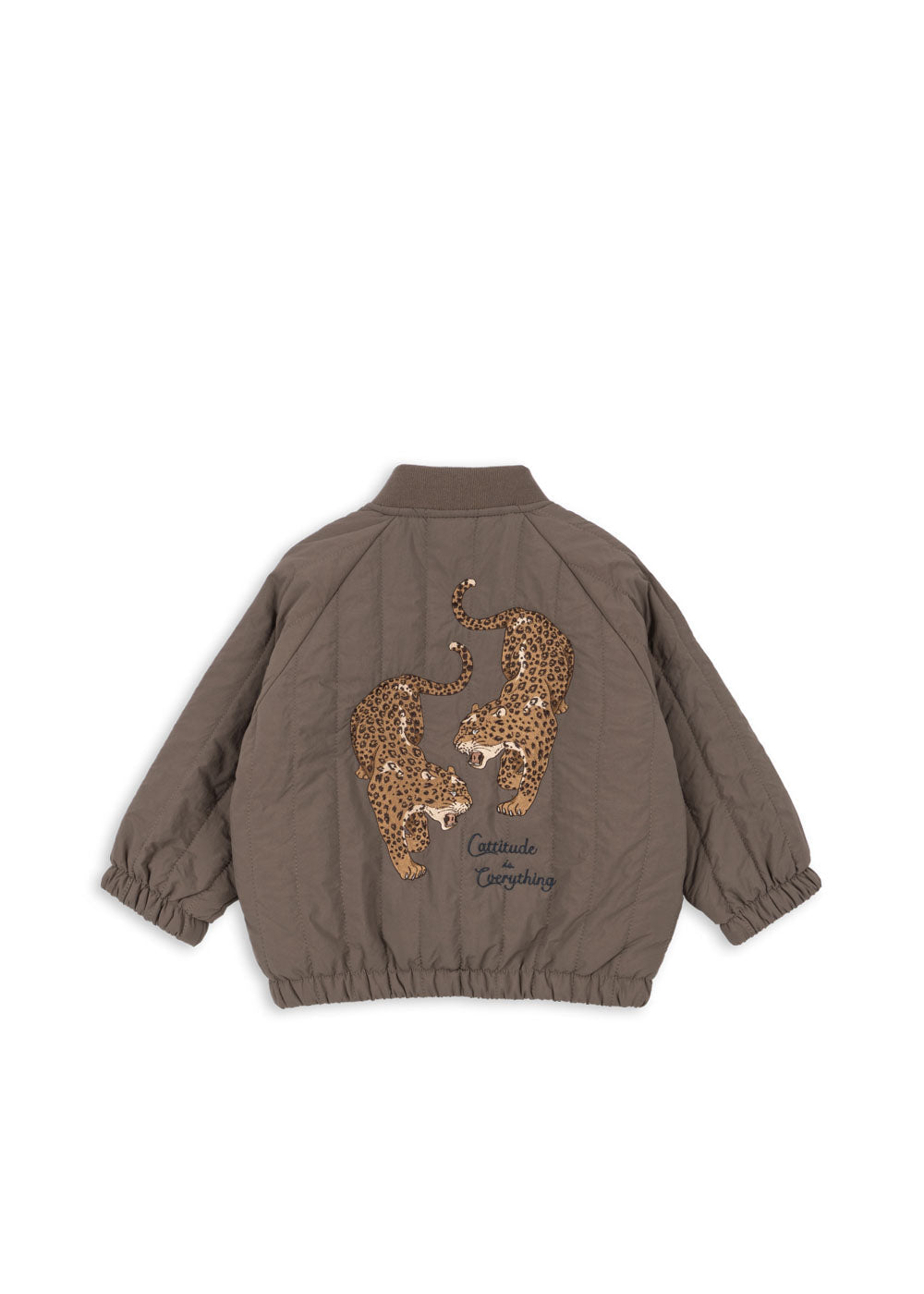 Juno bomber jacket leopardi
walnut - Konges Slojd